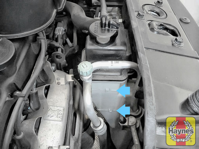 Kia Picanto (2004 2011) 1.1 Checking coolant level Haynes Publishing