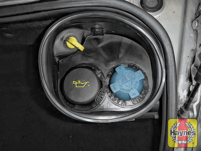 Porsche Boxster (1999 2009) 2.7 Checking coolant level Haynes