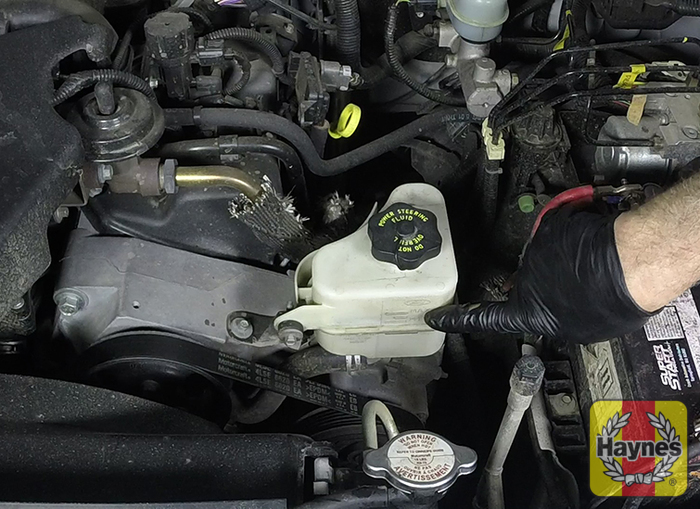 Ford Ranger (1994 2009) 3.0 V6 Checking power steering fluid